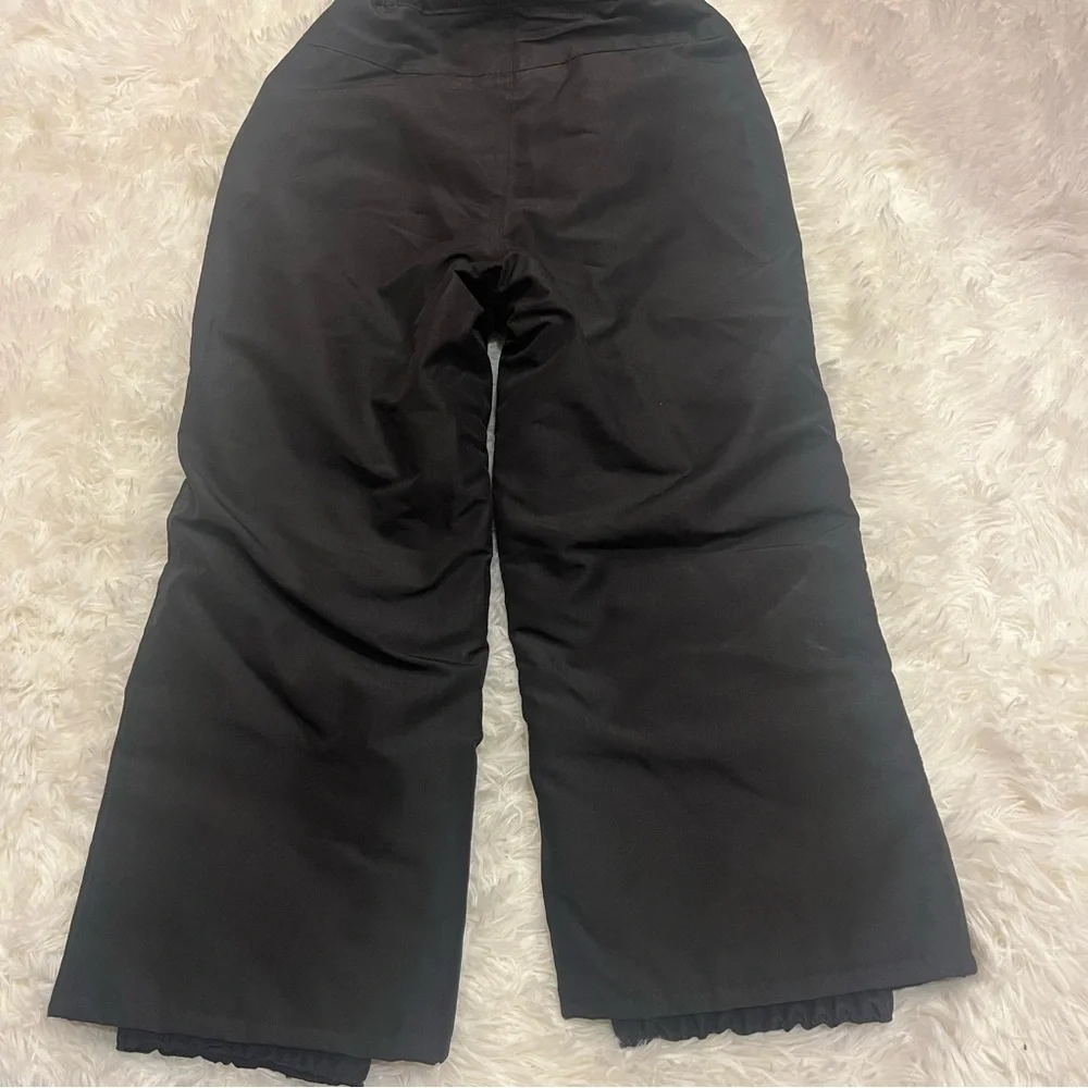 The Children’s Place Snow Bib Overalls Kids Size 5 Black NWT
